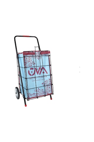 Ova Çelik Tekerlekli Pazar Arabası
