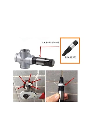 Era39552 Ters Kılavuz M25-35 Musluk İçin Pipe Extractor