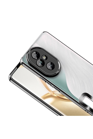 Honor 200 Pro Kamera Korumalı Logo Gösteren Zore Omega Kapak
