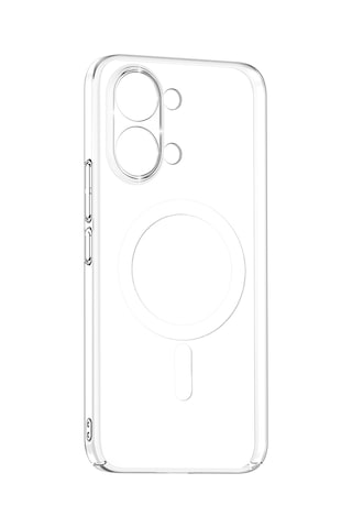 Xiaomi Poco X8 Pro Max Kamera Korumalı M-safe Şarj Özellikli Şeffaf Zore London Sert Pc Kapak