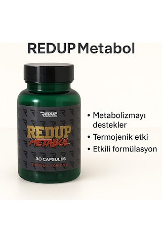 Redup Metabol 30 Kapsül Termojenik Metabolizma Desteği