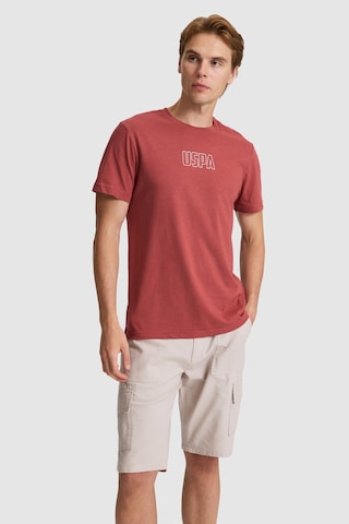 U.S. Polo Assn. U.s. Polo Assn. Erkek Vişne Tişört 50327159-vr223