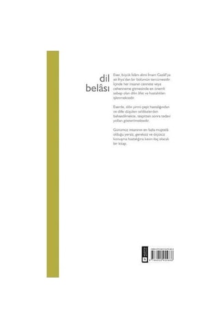 Kur'an Okuma Edepleri & Dil Belası 2 Kitap Set & İmam Gazali...