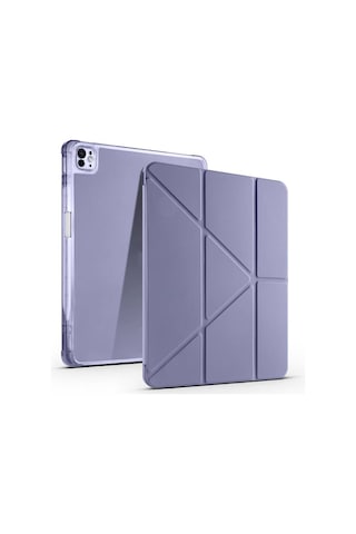 Ennar Honor Pad X9 11.5 İnç Uyumlu Üçgen Standlı Kalem Bölmeli Uyku Modlu Tablet Kılıfı+tablet Kalemi Tablet Kılıfı