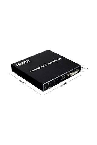 Gplus Fhdvw202m 2x2 Video Wall Controller 4 Ekran Tv Genişletici