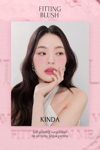 Ciltle Bütünleşen Ve Pürüzsüzleştiren, Yumuşak Dokulu Allık Muzıgae Mansıon Fitting Blush 02 Kinda 02 Kinda