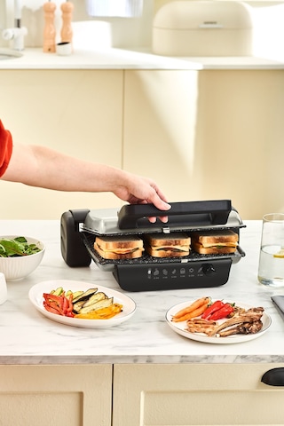 Karaca Crust Grill Toast 1800 W Izgara Ve Tost Makinesi