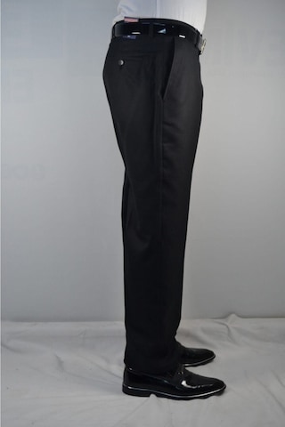 Erkek Kılasık Battal Fılafıl Kumaş Pantolon Siyah