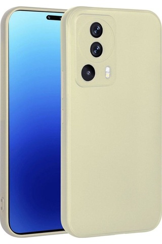 Xiaomi Mi 13 Lite Kılıf Zore Premier Silikon Kapak Gold