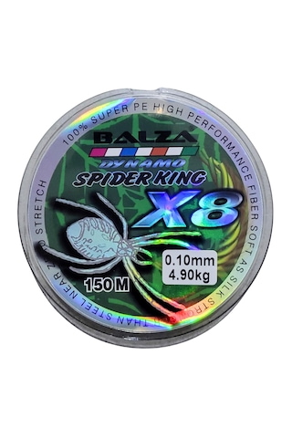 Balza x8 Spender King 150 M İp Misina - 0.12 MM