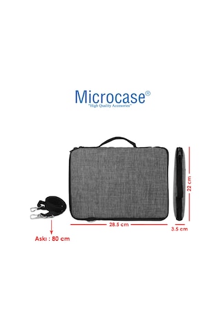 Samsung Uyumlu Galaxy Tab A11 Plus Tablet İçin Omuz Askılı Sleeve Taşıma Çantası Al3068 Laptop Çantası
