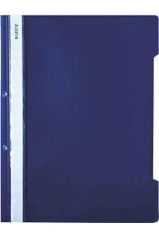 Leitz Telli Dosya Plastik Lacivert 50'li L-4189