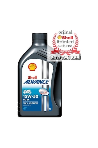 Shell Advance 4t Ultra 15W50 - 1 L