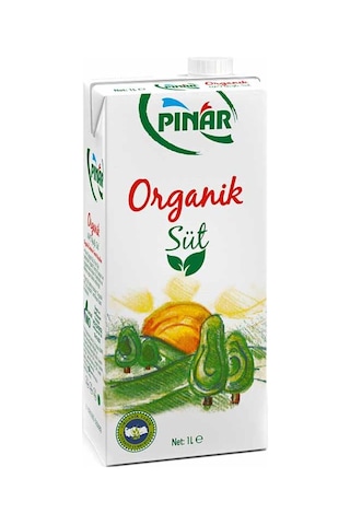 Pınar Organik Süt 1 Lt X 6 Adet