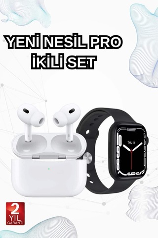Hmngoakkllby 2025 Model Akıllı Saat Ve Yeni Nesil Pro Bluetooth Kulaklık Tws Yüksek Ses Kaliteli Akllhmng