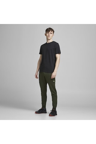 Jack & Jones Beli Ayarlanabilir Sweat Pantolon- Will 12184970 Deep Lichen Green Koyu Yeşil
