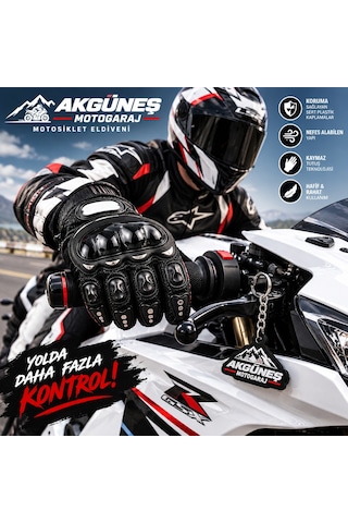 Speed Biker Motosiklet Eldiveni Yazlık Nefes Alabilir, Koruyucu, Ce Sertifikalı Motor Eldiveni