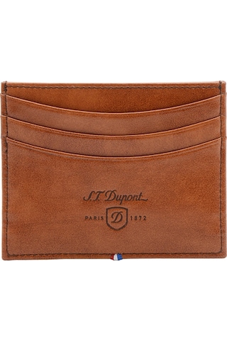 S.t. Dupont Derby Kahverengi Deri Cüzdan 180170 Kahverengi