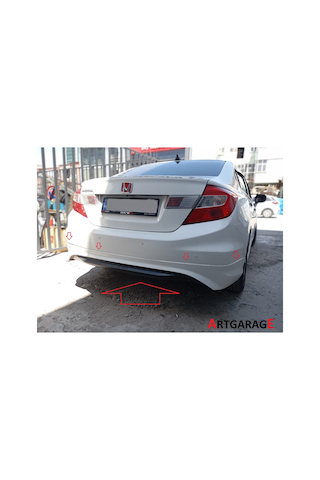 Honda Cıvıc Fb7 Modulo Arka Ek-boyasız-fiberglass