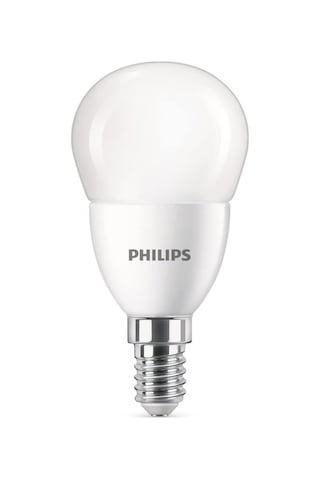 Philips Led 60w P48 E14 Sarı Işık Dim Edilmez Ampul Tekli Paket Çok Renkli
