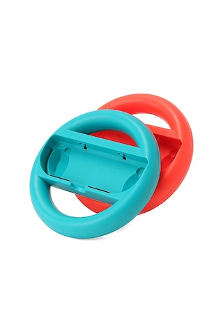 Ruicoo Ns İçin Evrensel Oyun Direksiyonu Seti - Rahat Tutuş, Hızlı Kurulum, Yarış Keyfi, Kırmızı Ve Mavi