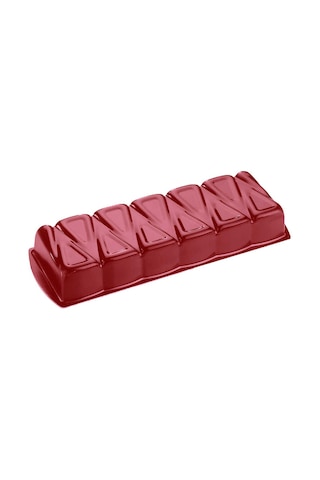 Papilla Eyfel 34 Cm Yanmaz Yapışmaz Teflon Baton Kek Kalıbı Kırmı