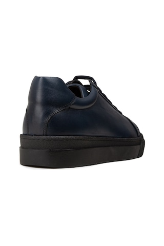 Deery Erkek Süet Lacivert Sneaker Ayakkabı - 02018mlcvc02