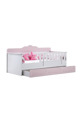 Yavrulu Karyola, Flower Yavrulu Montessori Karyola Pembe-90 X 190