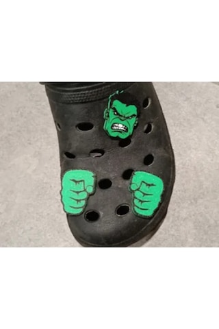 Gezegenshopping Hulk Terlik Tılsımları - Marvel Yeşil