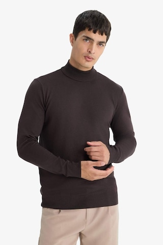 Defacto Regular Fit Balıkçı Yaka Premium Triko Kazak A5282ax25aubn497 Kahve