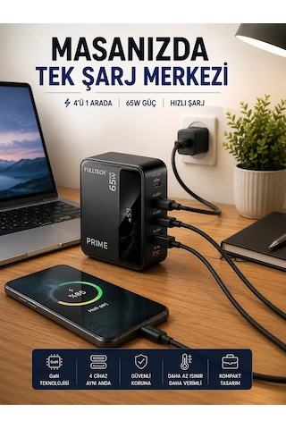 Znv Zenvia Mey İthalat 4 Cihazı Aynı Anda Destekleyen Şarj İstasyonu Znv2025 Cmn