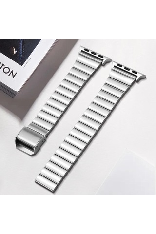 Yeni Çelik 42-44-45-45 Mm Akıllı Saat Kayışı Kordonu