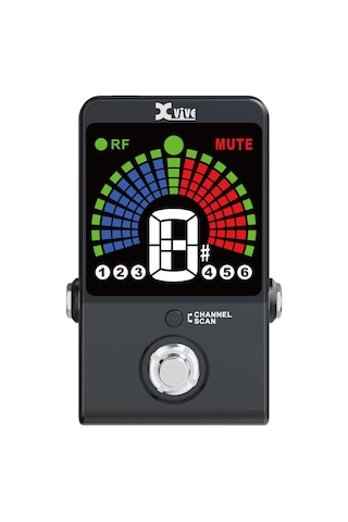 Xvive Xv-p58r 5.8ghz Akort Aletli Receiver Pedal - Siyah
