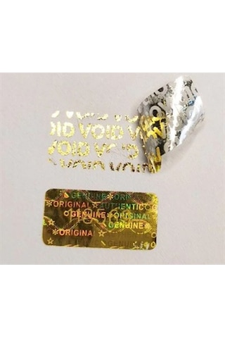 980 Adet 1X2Cm Hologramlı Garanti Etiketi Seri Numaralı