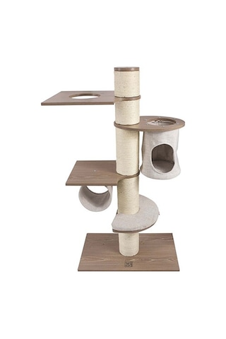 M-pets Catelite Leonardo Tırmalama Tahtalı Kedi Ağacı 68x40x127 Cm 244-54031.01