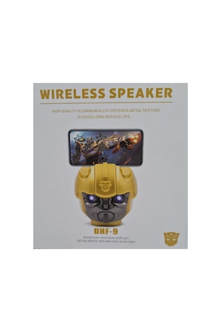 Bumblebee Bluetooth Hoparlör Kablosuz Speaker Sd/usb Fm Radyo
