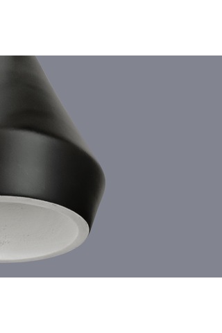 Belda Siyah Sarkıt Avize Siyah - Bronz