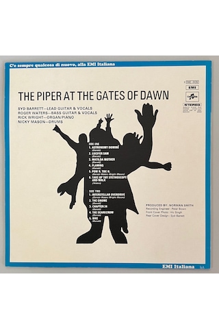 Pink Floyd The Piper At The Gates Of Dawn Plak 1971 Orjinal İtalya Baskı