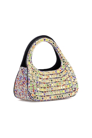 Guja 25yg586 Kadın Taşlı Abiye Çanta Çok Renkli Çok Renkli