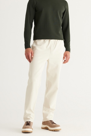 AC&Co / Altınyıldız Classics Erkek Bej Standart Fit Normal Kesim Pamuklu Pantolon Bej