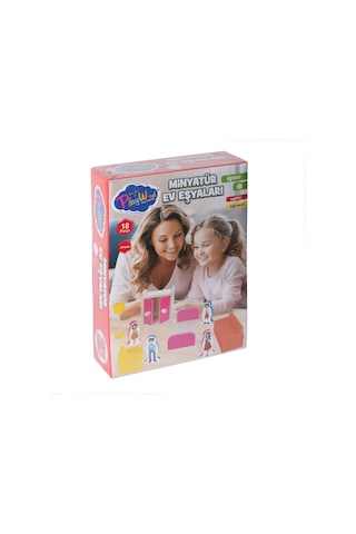 Ony-407 Ahşap Minyatür Ev Eşyaları -oyuncak