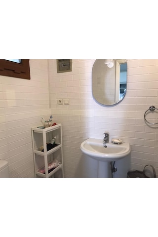 Beyaz Ekru Düz Tuğla Kendinden Yapışkanlı Esnek Silinebilir Duvar Paneli Kağıdı 1 Adet 70x38cm Nw63