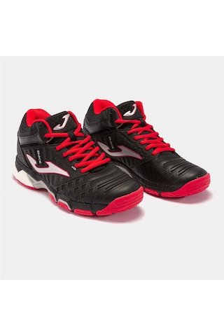 Joma VBLOCK - Unisex Siyah Kırmızı Voleybol Ayakkabısı - VBLOKS23 Siyah
