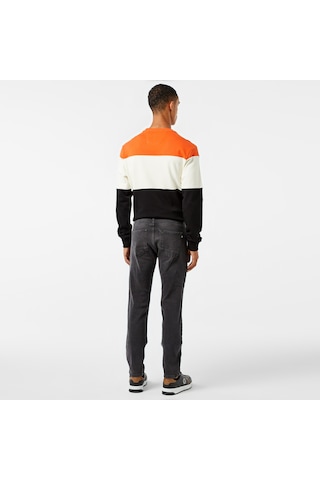 Nautica Erkek Gri Slim Fit Denim Pantolon Düz 7p4711t Gri