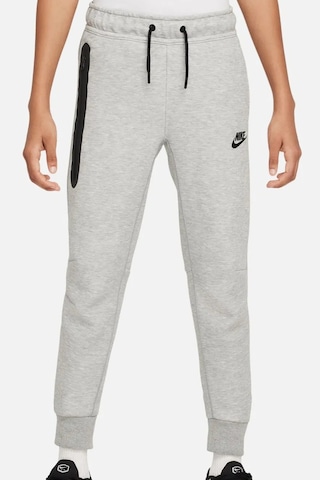 Nike Sportswear Tech Fleece Kids Pant Gray Çocuk Fermuar Cepli Eşofman Altı Gri Gri