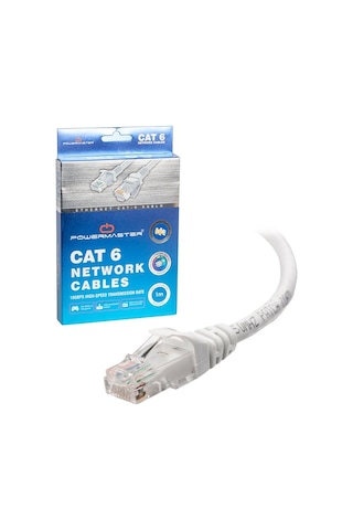 Cat6 1 Metre Hazır İnternet Network Ethernet Kablosu