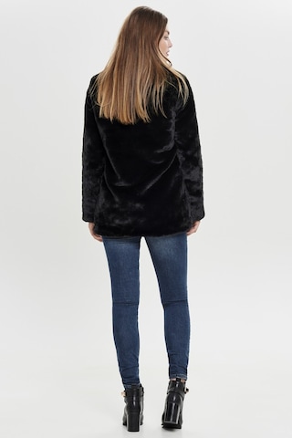 Only Kadın Kürklü Peluş Mont - 15164600 Siyah