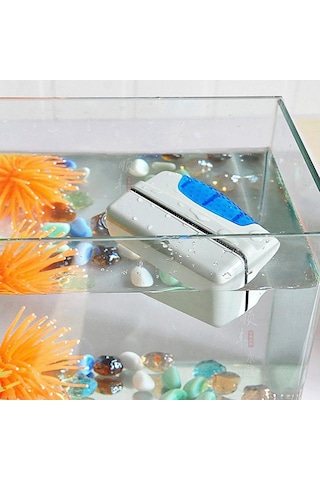 Cc Ggball Esinti Balık Tankı Temizleyici Fırça Yüzen Akvaryum Manyetik Balık Tankı Cam Yosun Scrubber Temizleyici Fırça Araçları Temizleme Ekipmanı Balık Tankı Aksesuarları 2 Adet