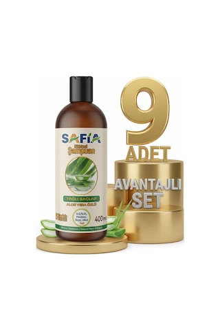 Safia Yağlı Saçlar İçin Şampuan 9x400 Ml