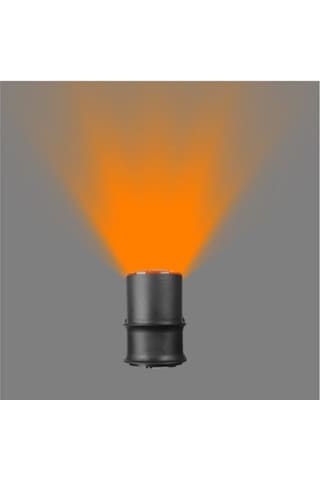 Tekli Çağlayan Turuncu Işık Aplik Ip54 Zita Dış Mekan Bahçe Duvar Aydınlatma Armatürü + Led Ampul Diğer